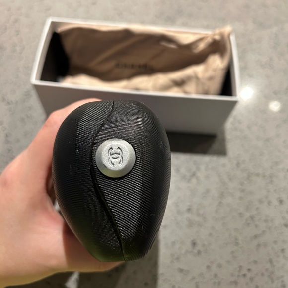 Chanel Tortoise Mother Pearl Accent Sunglasses - Picture 5 of 7